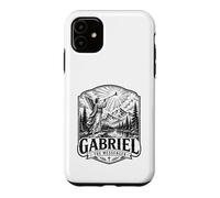 Gabriel The Archange Messenger Scène d'ange chrétien Coque pour iPhone 11