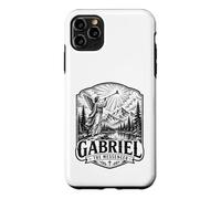 Gabriel The Archange Messenger Scène d'ange chrétien Coque pour iPhone 11 Pro Max