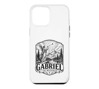 Gabriel The Archange Messenger Scène d'ange chrétien Coque pour iPhone 12 Pro Max