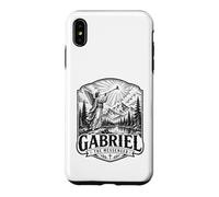 Gabriel The Archange Messenger Scène d'ange chrétien Coque pour iPhone XS Max