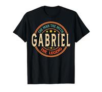 GABRIEL The Man The Myth The Legend Vintage Personnalisé T-Shirt