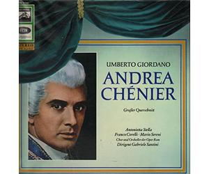 Gabriele Santini, Stella, Corelli, Sereni - Andrea Chenier - Großer Querschnitt. Gabriele Santini, Stella, Corelli, Sereni Stereo