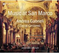 GABRIELI: MUSIC AT SAN MARCO - ENSEMBLE OFFICIUM & WILFRIED ROMBACH CD NEUF