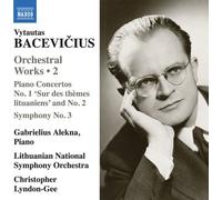 Gabrielius Alekna - Bacevicius: Orchestral Works, Vol. 2 [Compact Discs]