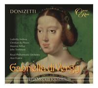 GABRIELLA DI VERGY - ANDREW/LESSIS/DAVIES/LPO/+ 2 CD NEUF DONIZETTI,GAETANO