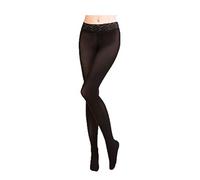Gabriella Hipsters Exclusive Collant taille basse opaque en microfibre 3D Noir
