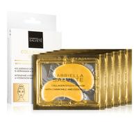 Gabriella Salvete Eye Mask Collagen Gold masque yeux anti-enflures et anti-cernes au collagène 5x2 pcs