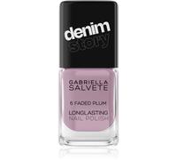 Gabriella Salvete Longlasting Enamel Denim Story vernis à ongles longue tenue teinte 06 Faded Plum 11 ml