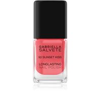 Gabriella Salvete Longlasting Enamel vernis à ongles longue tenue brillance intense teinte 92 Sunset Kiss 11 ml