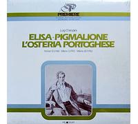 Gabriella Tucci - Gianni Raimondi - Mario Zanasi - Paolo Washington unter Franco Capuana 1960/Ilva Ligabue - E.Gerelli 1955/ Paolo Montarsolo unter E.Piazza 1952 - Luigi Cherubini 3 Einakter Opern "Elisa" - "Pigmalione" - "L´Osteria Porthogese"