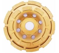 GABRIELLE Diamant Meule 125 x 22,2 mm - Diamant Meule Boisseau pour Béton, Granit, Pierre, Marbre, Pierre, Maonnerie, Brique, Crép