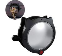 GABRIELLE Grande chatière porte coulissante intérieure ou extérieure, chatière pour chats et petits chiens jusqu'à 10 kg, 30X28cm,