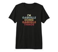 Gabrielle Name Gabrielle Personalized Name First Given T-Shirt Haut de Gamme
