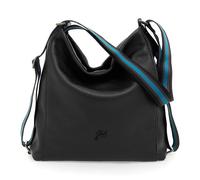 Gabs Aissa Sac à bandoulière Cuir véritable 31 cm noir