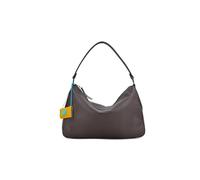 Gabs Calipso Medium Sac hobo en cuir moka 36 x 23 x 7 cm | Bandoulière réglable, fermeture éclair, bandoulière et bandoulière, poches intérieures, 100 % cuir