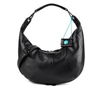 Gabs G13 Sac à bandoulière Cuir véritable 41 cm avec soufflet d'extension noir