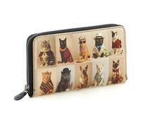 Gabs Portefeuille Card Zip Cuir Gmoney17 Bull Pet Animals Chats Beige