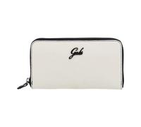 Gabs - Portefeuille en cuir blanc avec poche à fermeture éclair - Femme - Accessoires - Beige - Taille: ONE Size