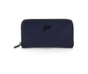 Gabs - Portefeuille en Cuir Bleu avec Compartiment à Glissière - Femme - Accessoires - Bleu - Taille: ONE Size
