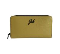 Gabs - Portefeuille en cuir jaune avec fermeture éclair - Femme - Accessoires - Beige - Taille: ONE Size