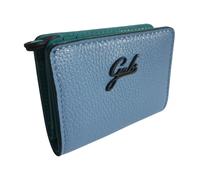 Gabs - Portefeuille Zip Bleu en Cuir pour Cartes et Téléphone - Femme - Accessoires - Bleu - Taille: ONE Size