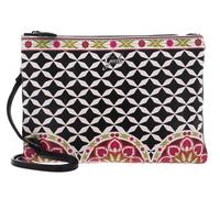 Gabs Sac à épaule bandoulière noir blanc en cuir pour femme - Beyonce Holiday TG Shoulderbag M Optical + Fiori 229782