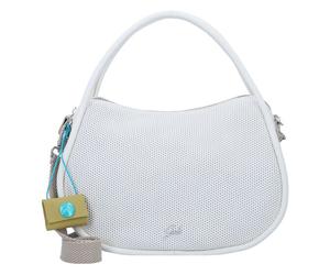 Gabs Selin Sac à bandoulière Cuir véritable 34 cm blanc