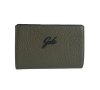 Gabs - Portefeuille en cuir vert avec fermeture éclair - Femme - Accessoires - Vert - Taille: ONE Size