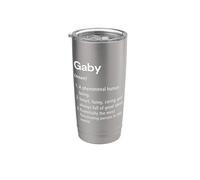 Gaby Définition du nom Dictionnaire amusant Gobelet isotherme en acier inoxydable double paroi