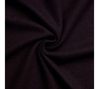 Gaby - Tissu de Laine et Cachemire - Manteau - Vendu Au Mètre (Aubergine)