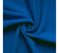 Gaby - Tissu de Laine et Cachemire - Manteau - Vendu Au Mètre (Bleu Royal)