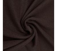 Gaby - Tissu de Laine et Cachemire - Manteau - Vendu Au Mètre (Brun Chocolat)