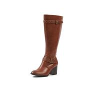 GABYLOU Bottes mollets larges XL - Modele Chrystel. Cognac24. 40