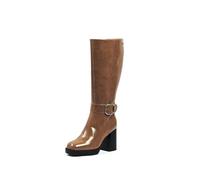 GABYLOU Bottes mollets larges XL - Modele Nina. Taupe24. 38