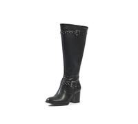 GABYLOU - Modèle CHRYSTEL - Bottes Hautes pour Femmes pour Pieds et Mollets Larges, Vario XL/2XL - Double Semelle Intérieure Amovible. Talon de 7 cm - Fermeture Éclair