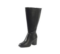 GABYLOU - Modèle GLADYS - Bottes hautes pour femmes aux pieds et mollets larges, taille variable 4XL/5XL - Talon de 7,5 cm - Fermeture zip - Style élégant et confortable