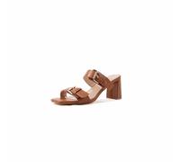 GABYLOU - Modele Iza Escarpins Espadrilles Femme Confort Pieds Larges - Talon 7 cm - Réglables à Boucles - Bout Carré