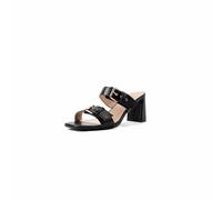 GABYLOU - Modele Iza Escarpins Espadrilles Femme Confort Pieds Larges - Talon 7 cm - Réglables à Boucles - Bout Carré