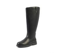 GABYLOU - Modèle LISE - Bottes hautes pour femmes, pointure 3XL, adaptées aux pieds et mollets larges - Semelle intérieure double amovible. Talon de 3 cm - Fermeture éclair
