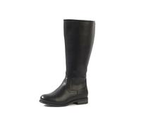 GABYLOU - Modèle MELANIA - Bottes Hautes Femme Mollets Larges 2XL - Double Semelle Amovible, Talon 3 cm - Fermeture Zip