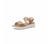 GABYLOU - Modèle Mia - Sandales Compensés Femme Confort Pieds Larges - Talon 4 cm - Réglables à Scratchs - Bout Rond