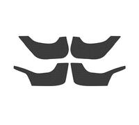 GACBDXA Autocollant Anti-Coup de Pied for portière de Voiture, Compatible avec Tesla Model Y Juniper Launch 2025 et Versions ultérieures, Protection en Cuir suédé, Accessoires(Carbon Pattern)