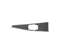 GACBDXA Autocollants for Panneau de Commande multimédia Central de Voiture, compatibles avec BMW Série 3 GT F30 F34 2013-2018, Accessoires intérieurs en Fibre de Carbone(Black)