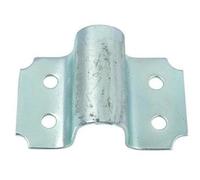 Gâche à pattes pour verrou diamètre 16mm zingué bichromaté - JARDINIER MASSARD - 9501162