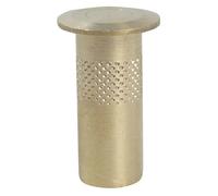 Gâche à ressort anti-poussière pour serrure diamètre 8mm laiton nickelé - IBFM - 475008N