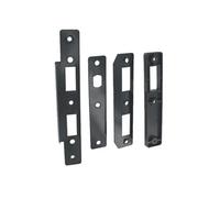 Gâche butée et têtière GJ noir pour portillon - - GJ492304