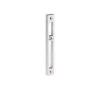 Gâche centrale aluminium largeur 22mm épaisseur 10mm anodisé argent - - 2839.10.4