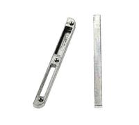 Gâche centrale EUROPA à défoncer gauche - FERCO - E-22870-00-L-1 Argent G