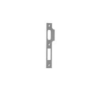 Gâche plate inox à talon 5008 pour serrures Métalux MÉTALUX