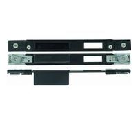 Gâche centrale réglable 21x240 mm ISEO pour serrure Performa - Vernis noir - 038631 Noir G